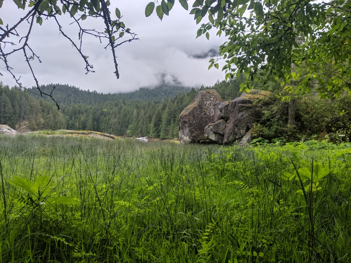 First night camp site